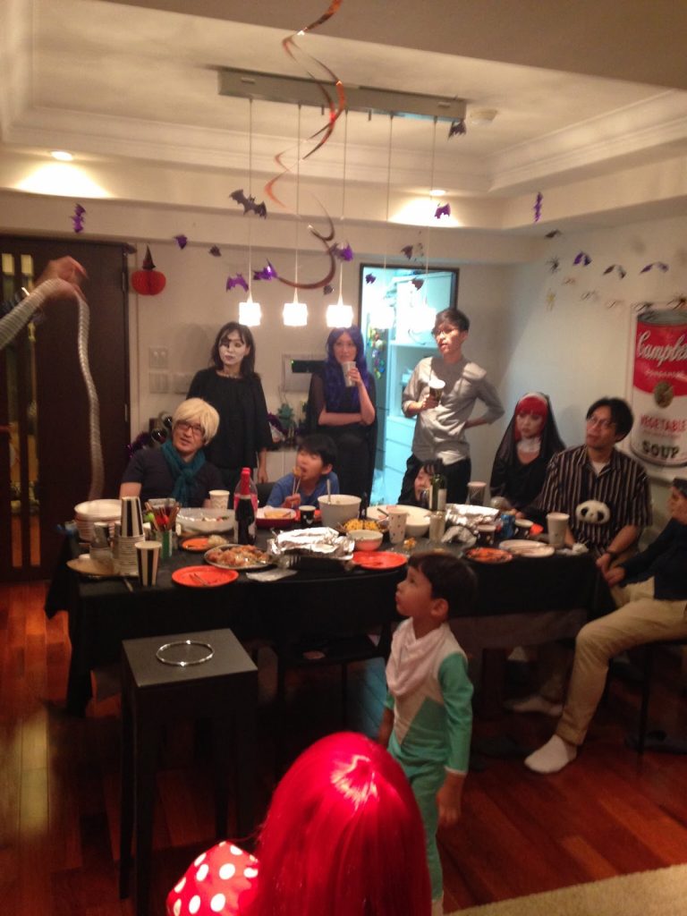 ハロウィーンホームパーティー マジシャンひろし