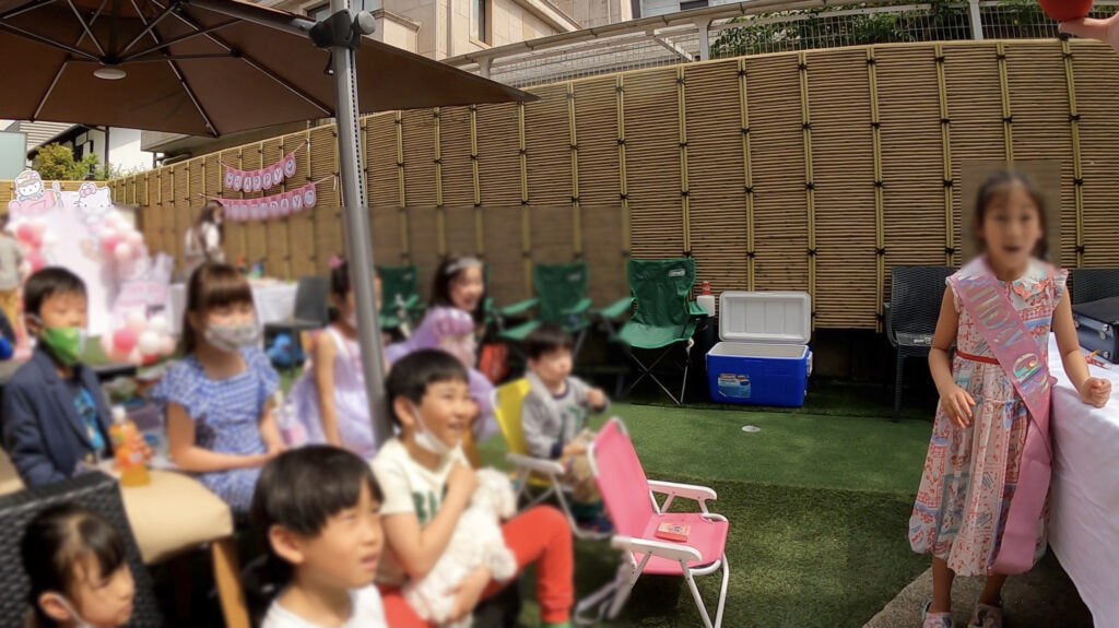 驚き！　7thバースデーパーティーに出張マジシャンマジックショー東京都渋谷区