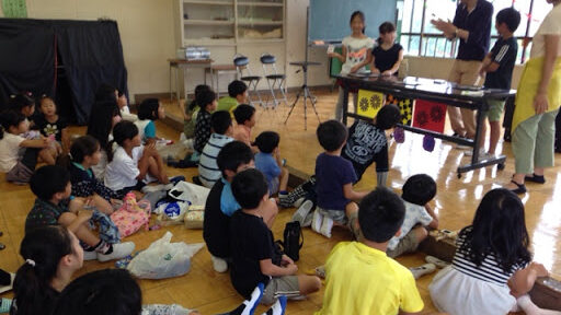 子供会の夏休みお楽しみ会にマジシャン出張 in 東京都国立市