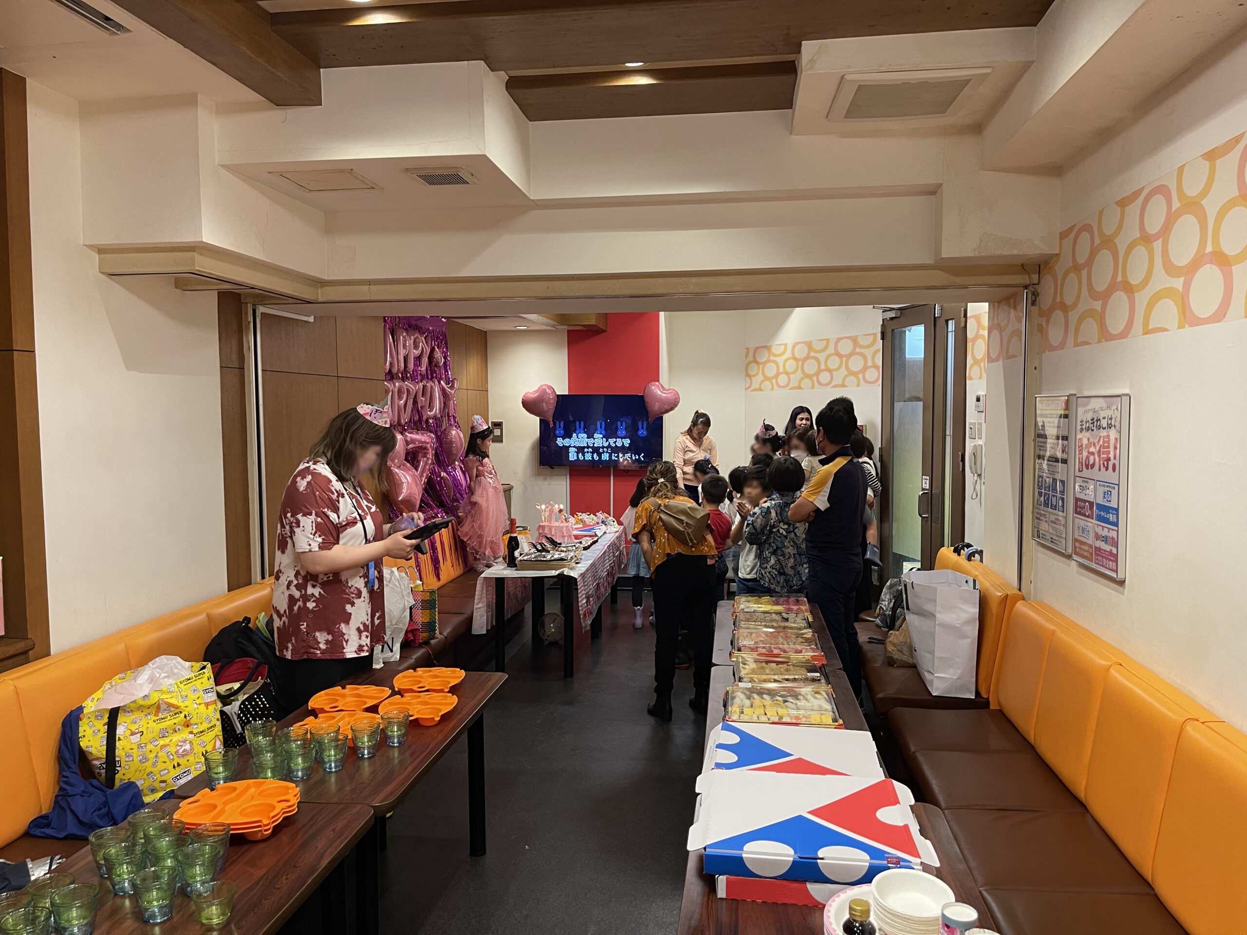 美味しそうな料理がたくさん並んでいたよ!
