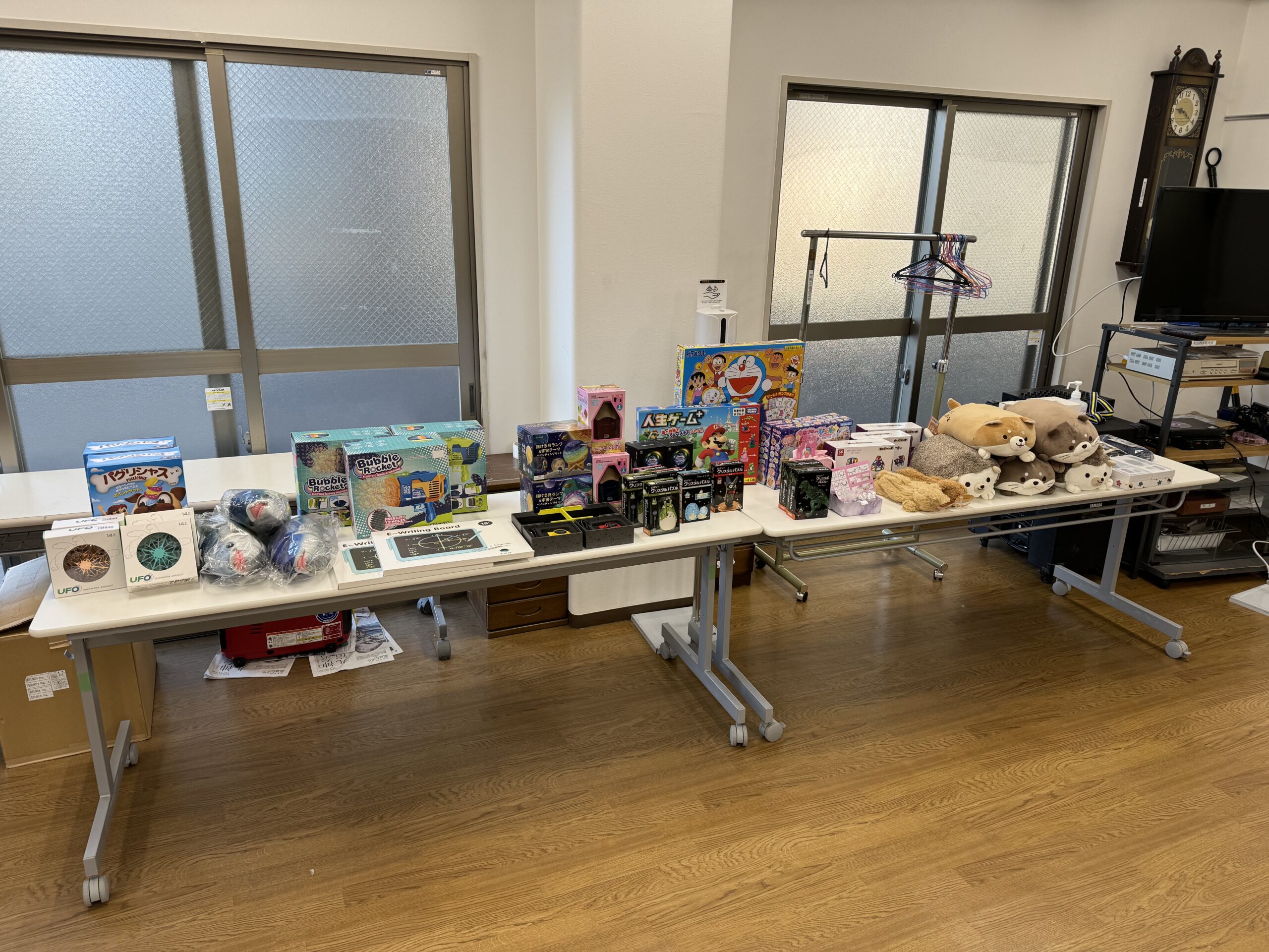 豪華なビンゴ大会の景品！