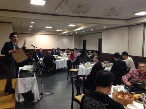 企業の忘年会で出張マジック in 青森県むつ市下北