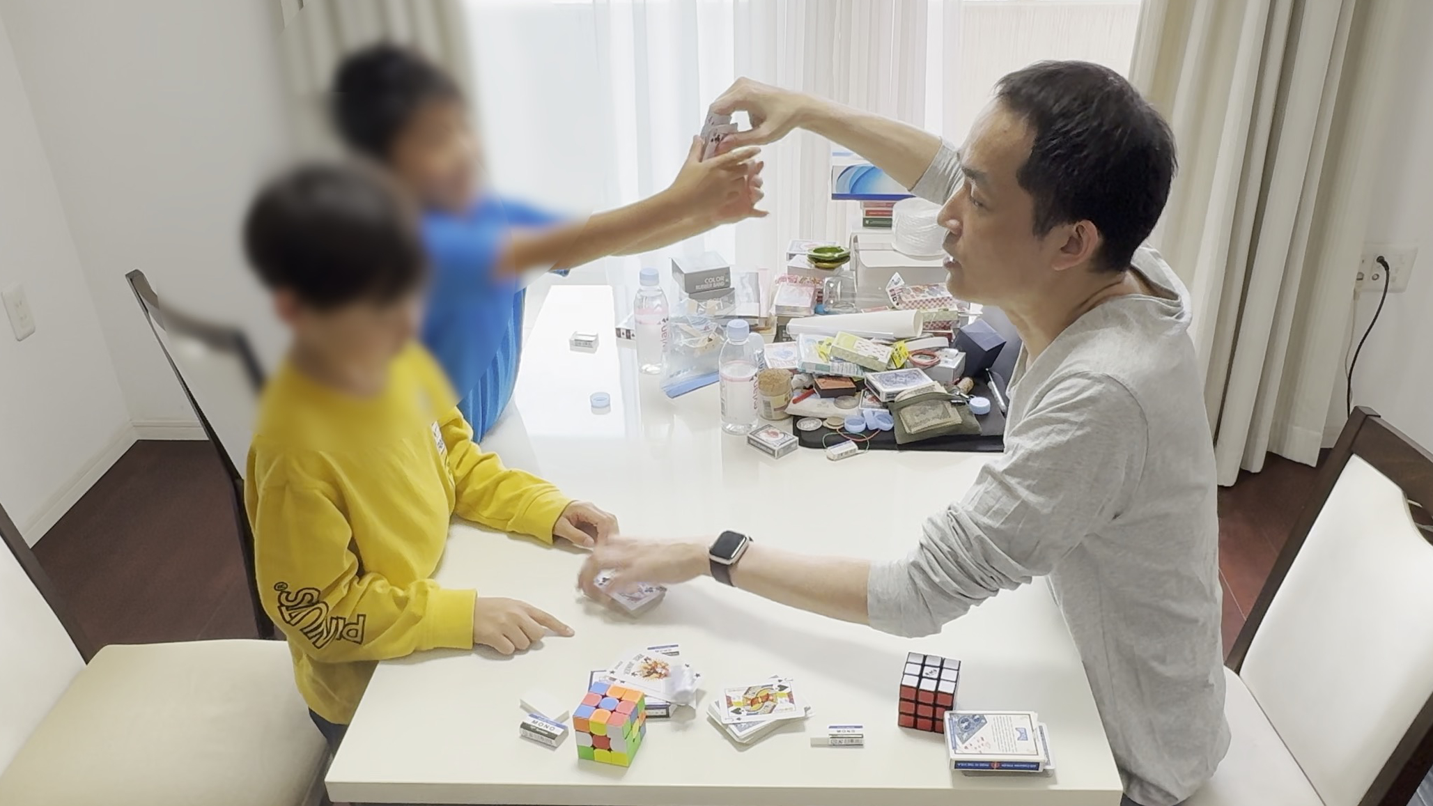 小学2年生2名のマジックレッスン 渋谷区, 東京都