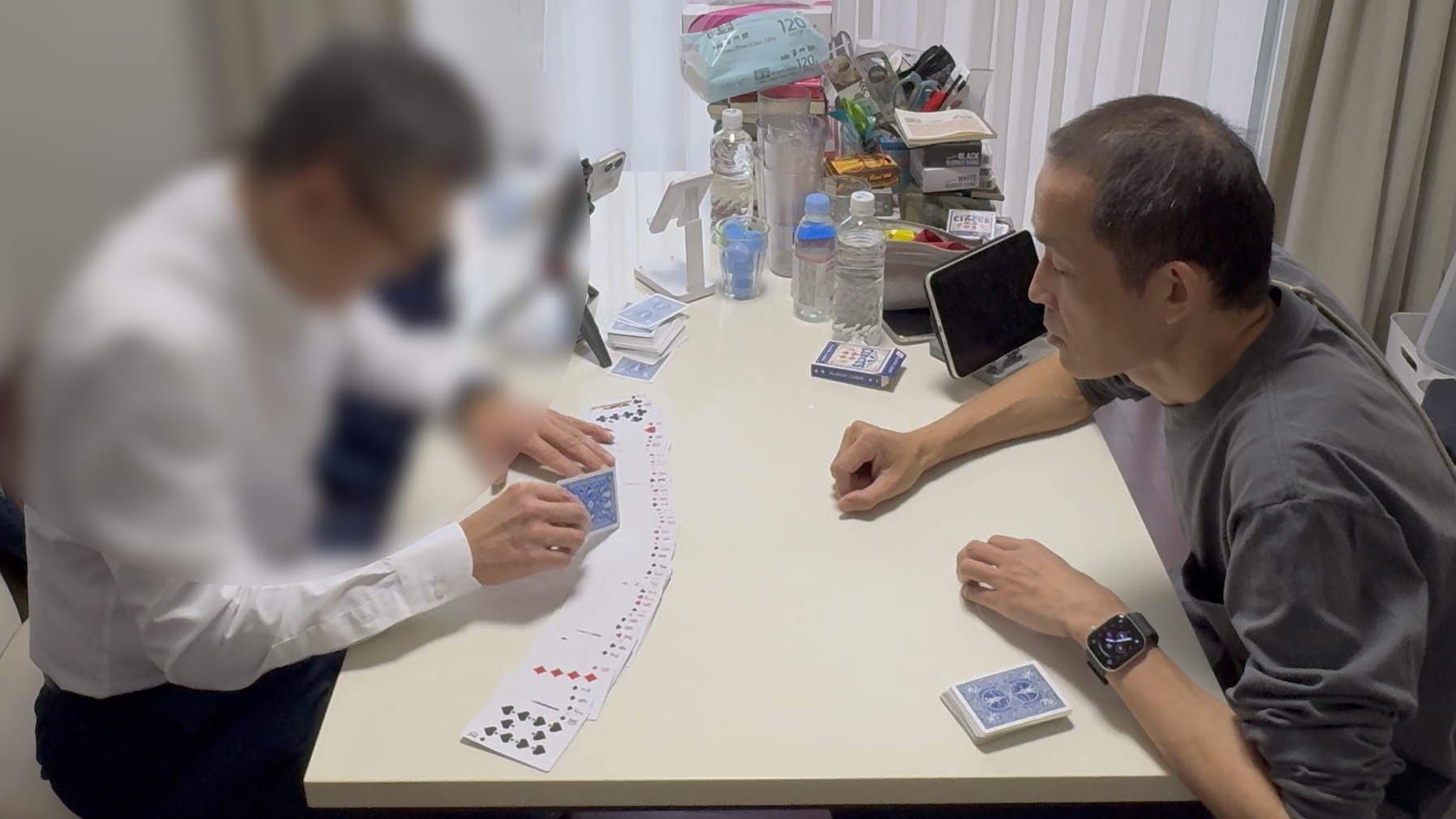 音でカードを当てるで