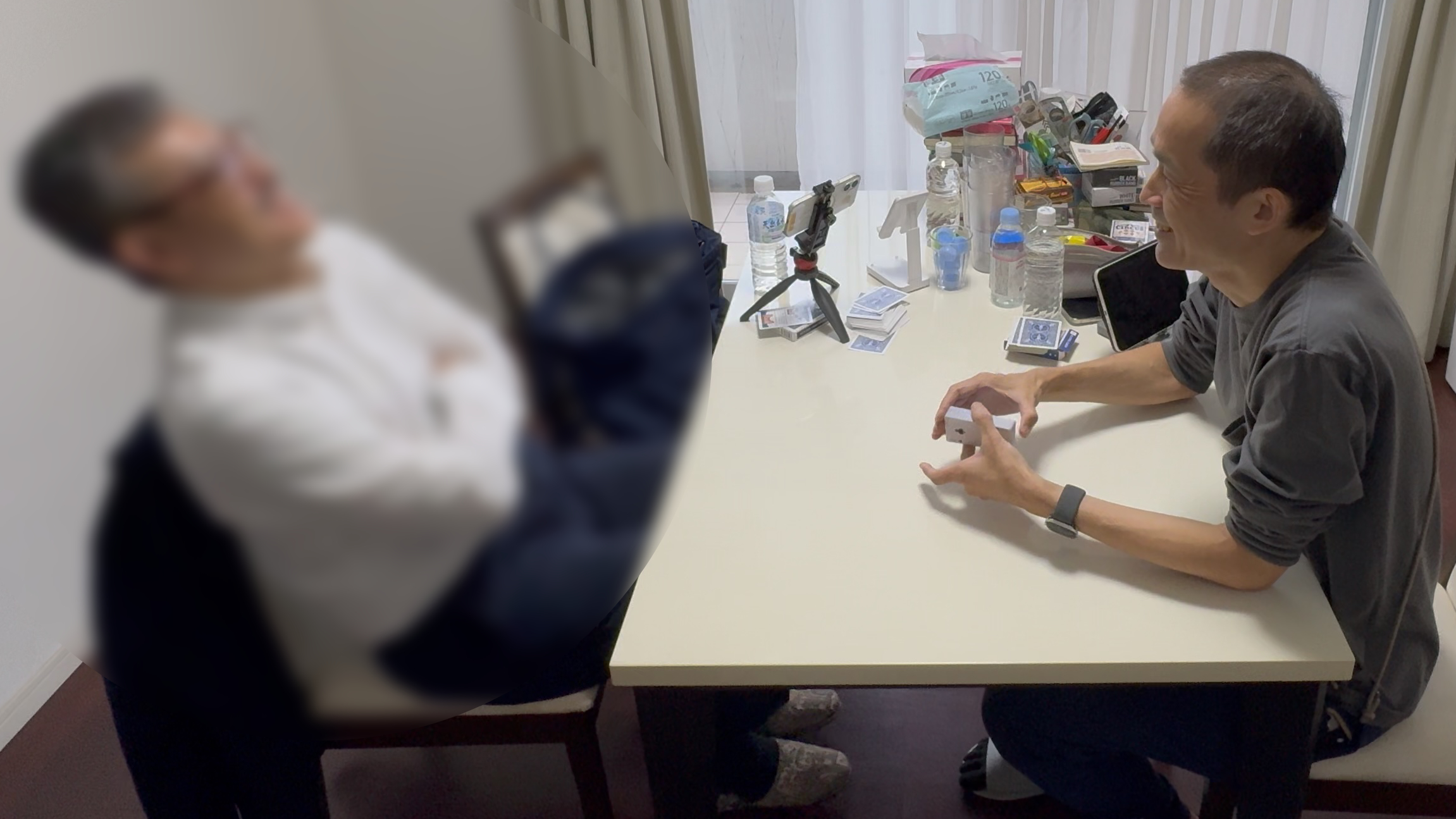 レッスンは和気あいあい